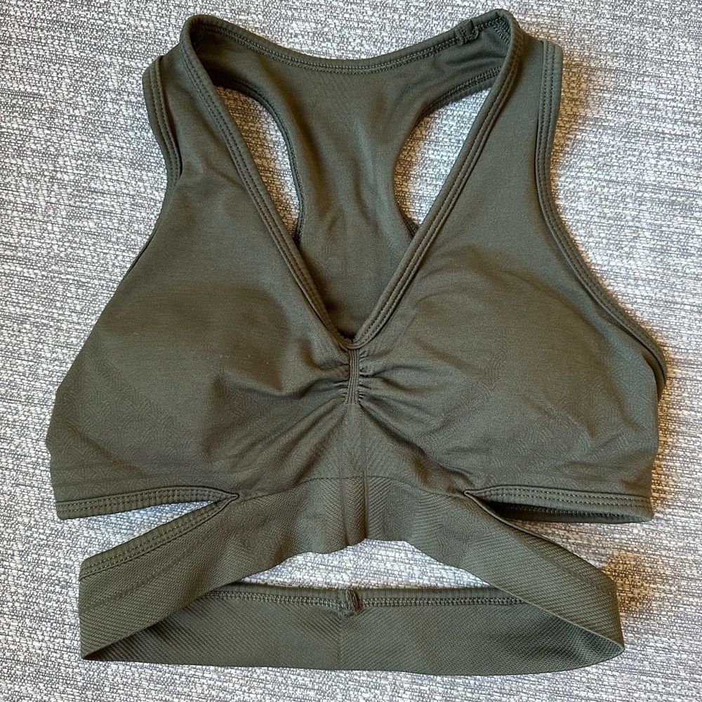Alphalete Olive Sports Bra